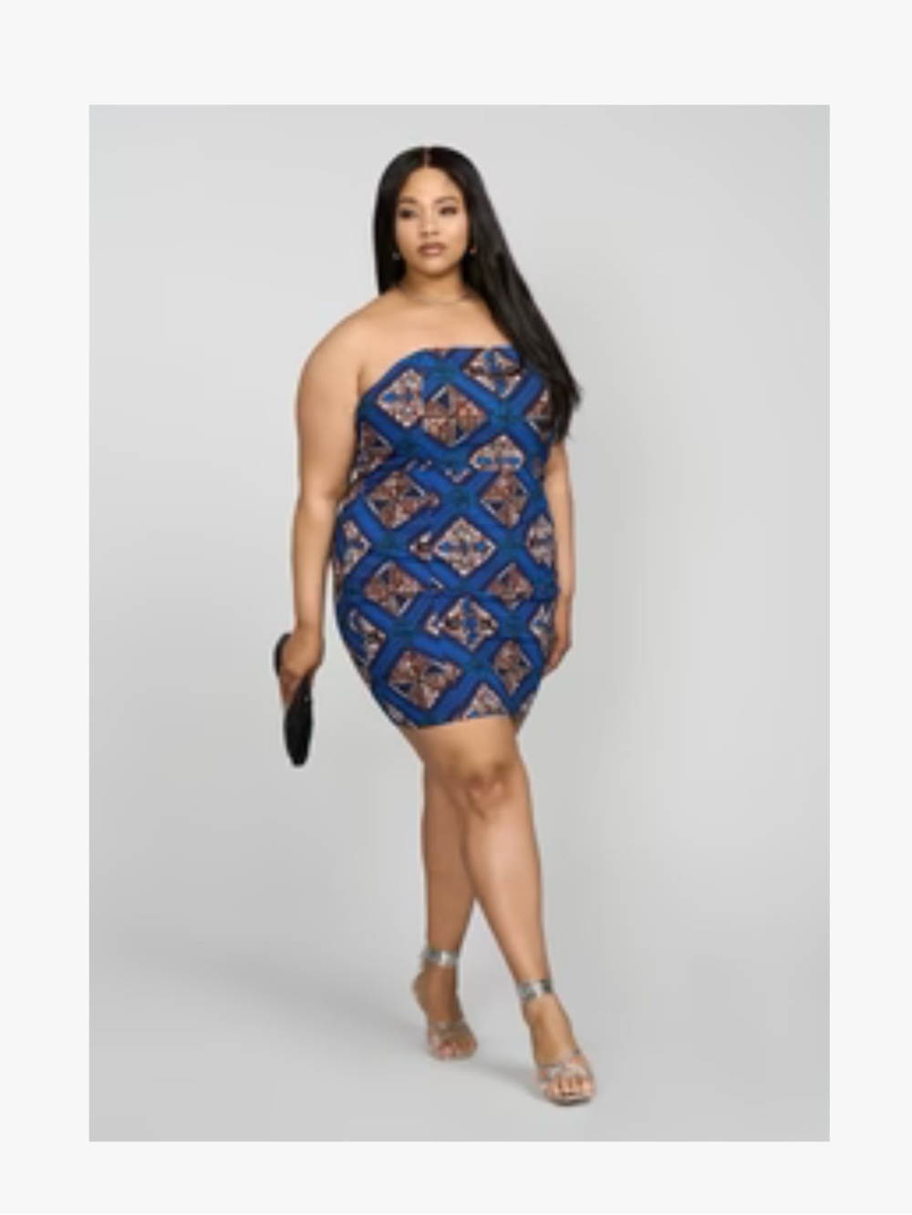 Diyanu African Print Stretch Mini Dress - NWOT